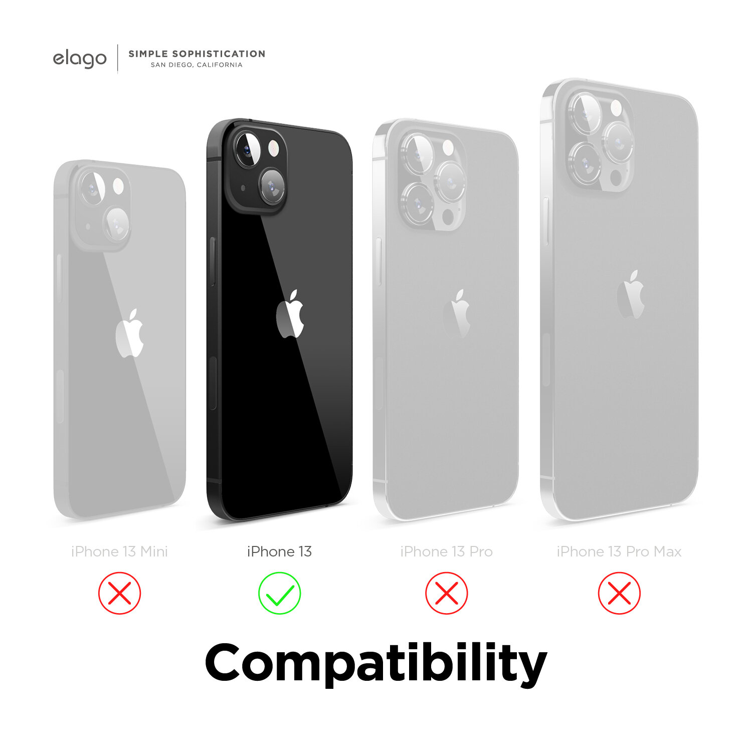 Elago iPhone 13 Hybrid Case - Clear		 		