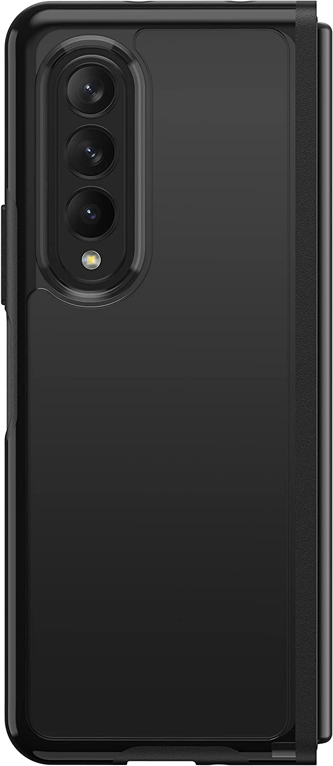 OtterBox Galaxy Z Fold 3 5G Symmetry Flex Black Crystal - Clear/Black