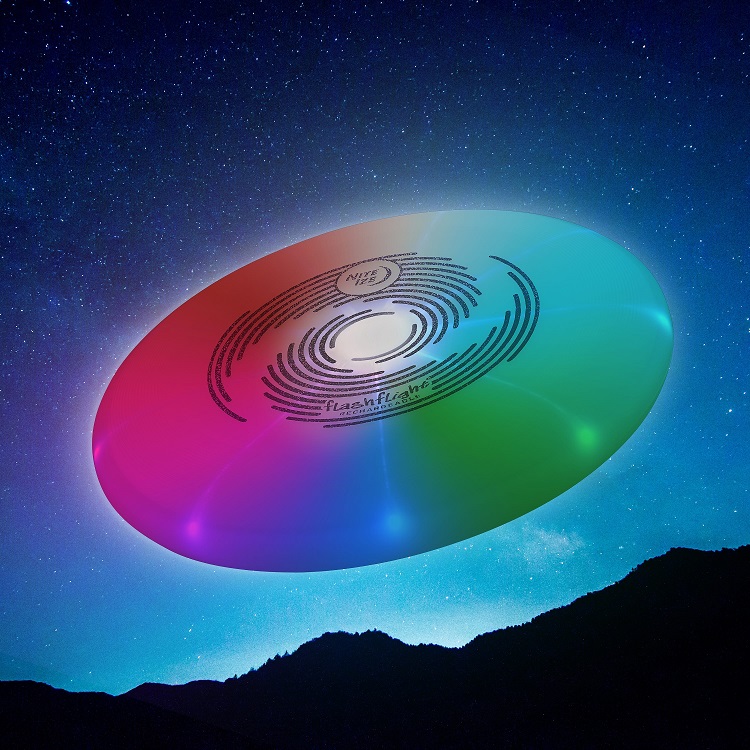 Niteize Flashflight® Rechargeable Light Up Flying Disc - Disc-O Tech™