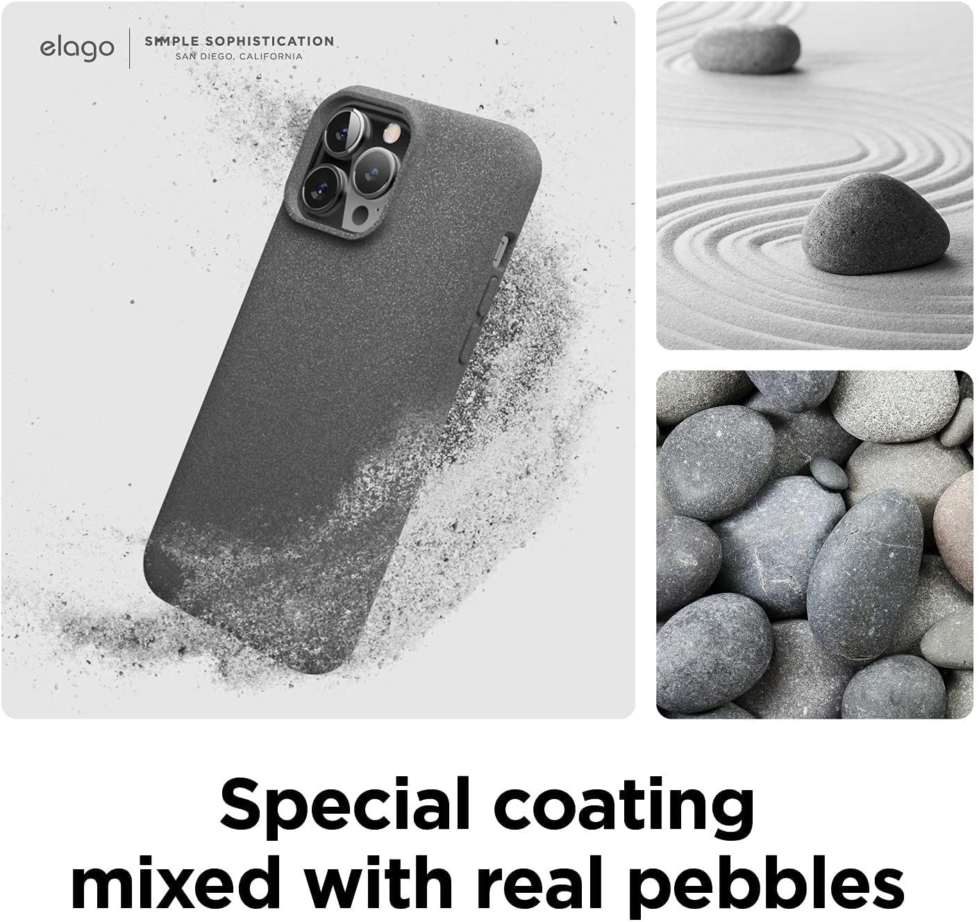 Elago iPhone 13 Pro Max / iPhone 12 Pro Max Pebble Case