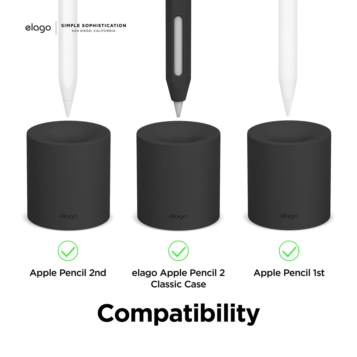 Elago Apple Pencil Silicone Stand 