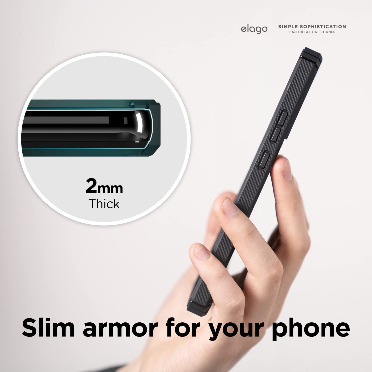 Elago Galaxy S22 Plus Armor Case - Black