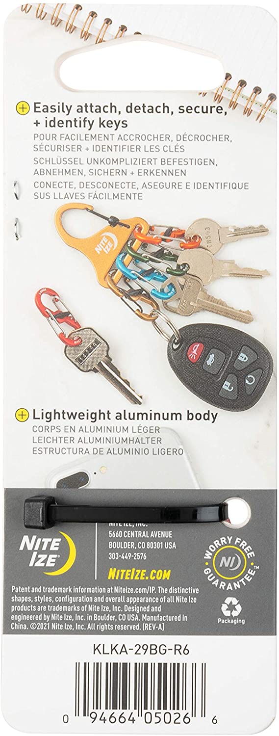 NiteIze KeyRack Locker® S-Biner® Aluminum - Assorted