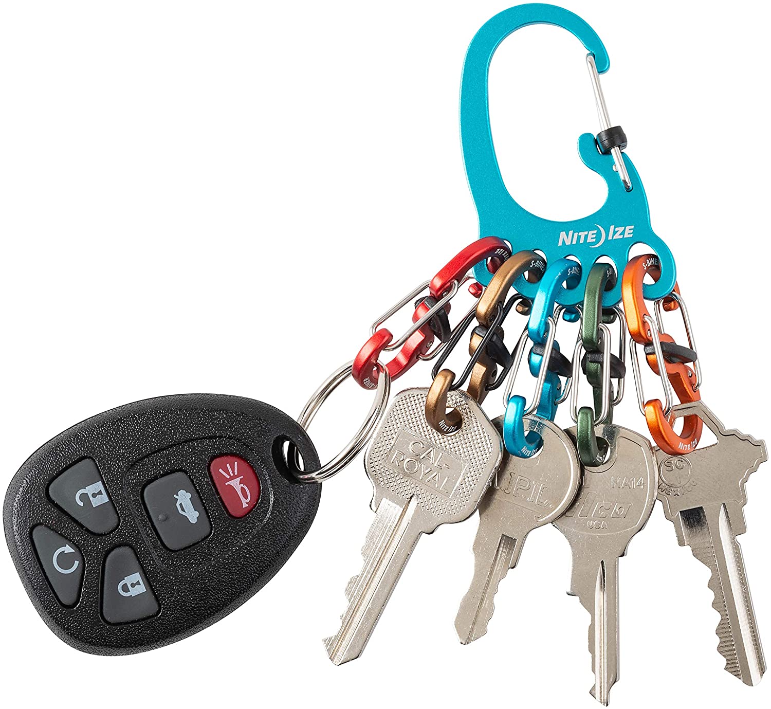 NiteIze BigFoot Locker® KeyRack™ Aluminum - Assorted