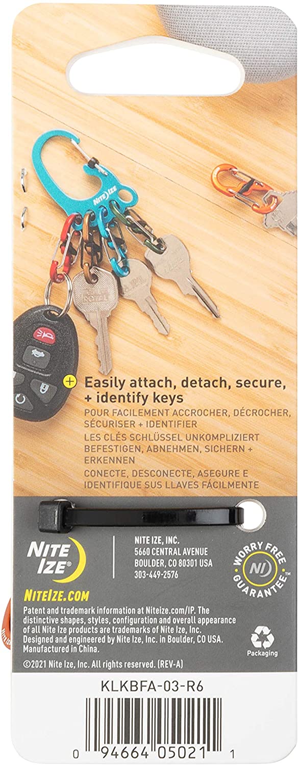 NiteIze BigFoot Locker® KeyRack™ Aluminum - Assorted