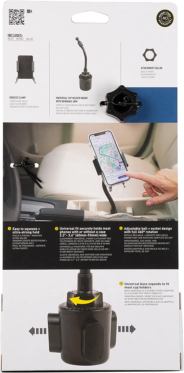 Niteize Squeeze™ Universal Cup Holder Mount