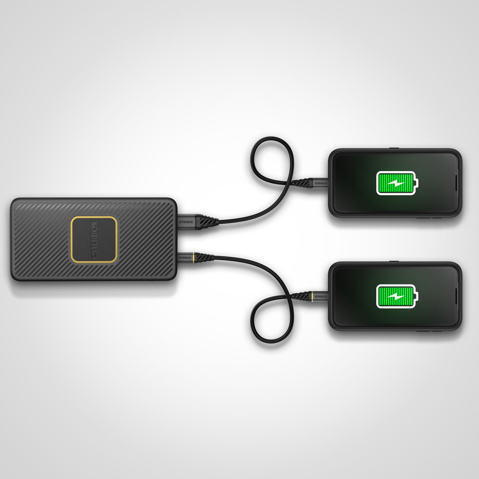 OtterBox Power Bank 15K MAH USB A&C 18W USB-PD + WIRELESS 10W - Black
