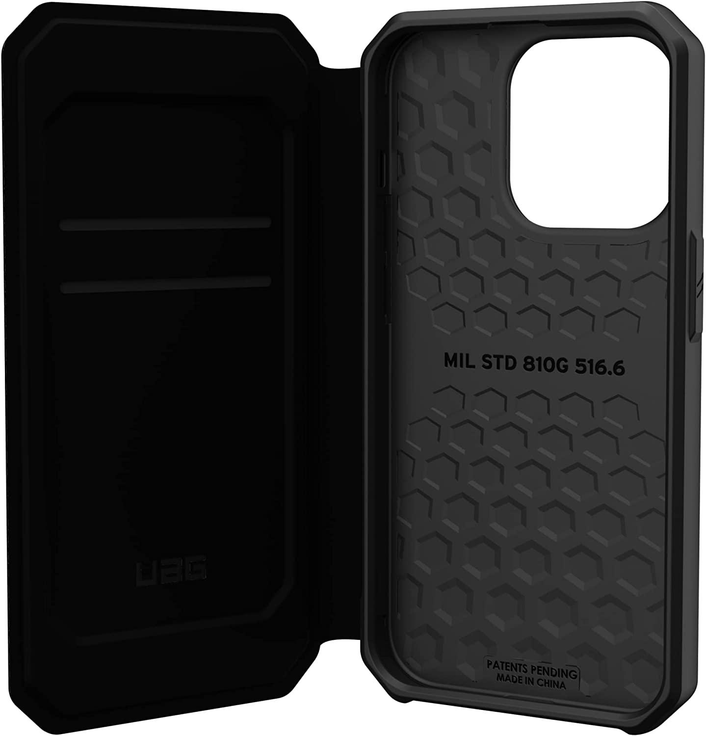 UAG iPhone 14 Pro Metropolis Case - Kevlar Black