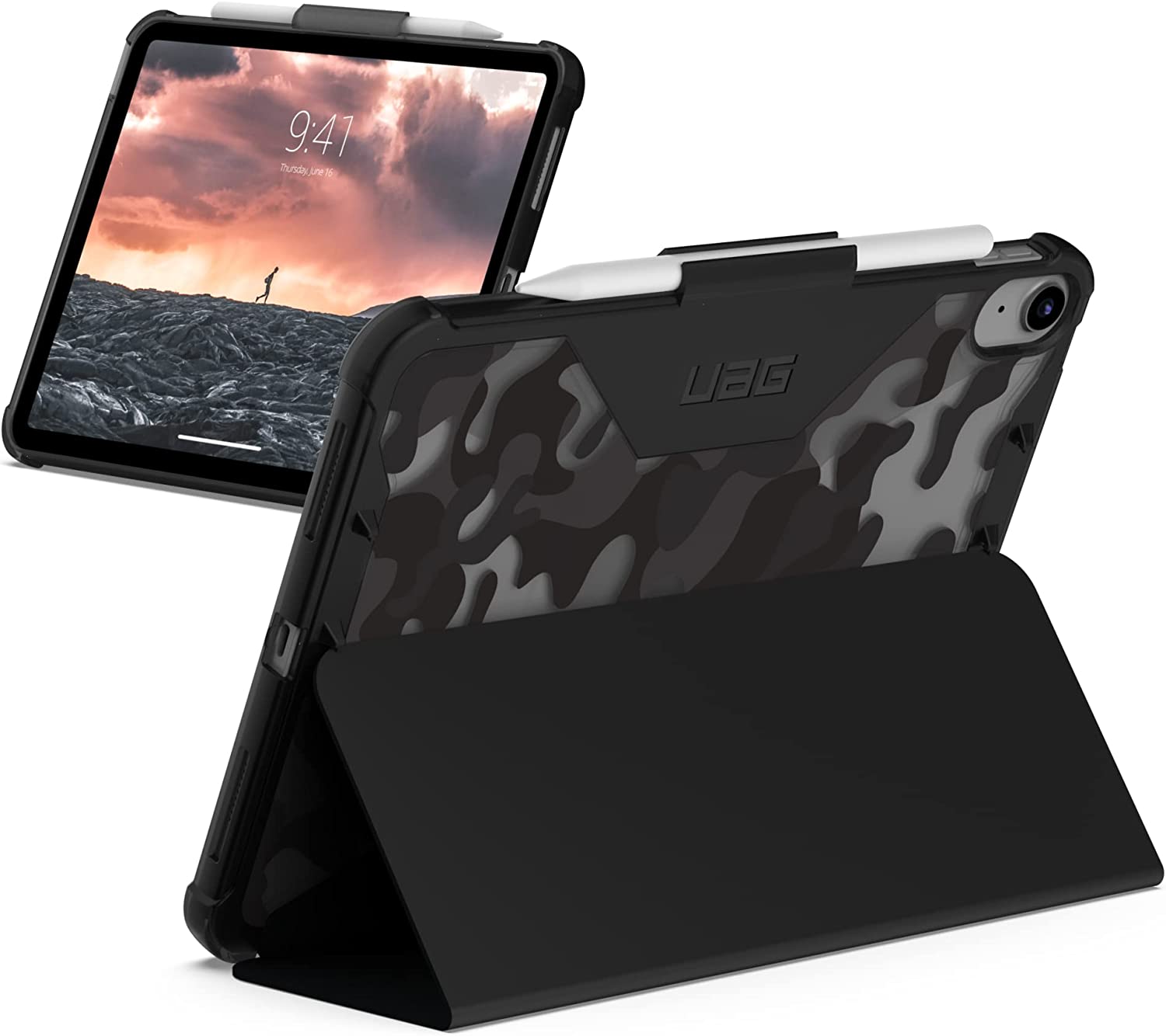 UAG iPad 10.9 2022 (10th Gen) Plyo Case Midnight Camo