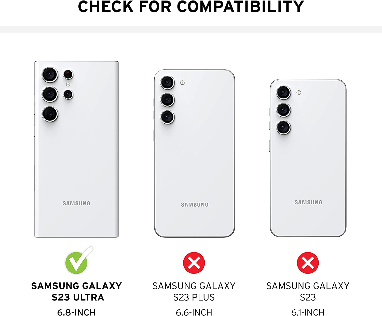 UAG Samsung Galaxy S23 Ultra Pathfinder Case - Black