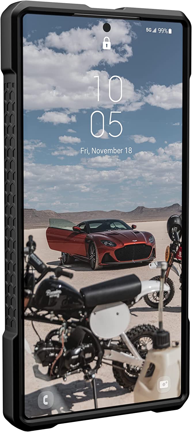 UAG Samsung Galaxy S23 Ultra Monarch Pro Case - Kevlar Black