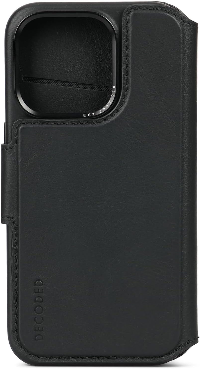 Decoded iPhone 15 Pro Leather Detachable Wallet Magsafe Case