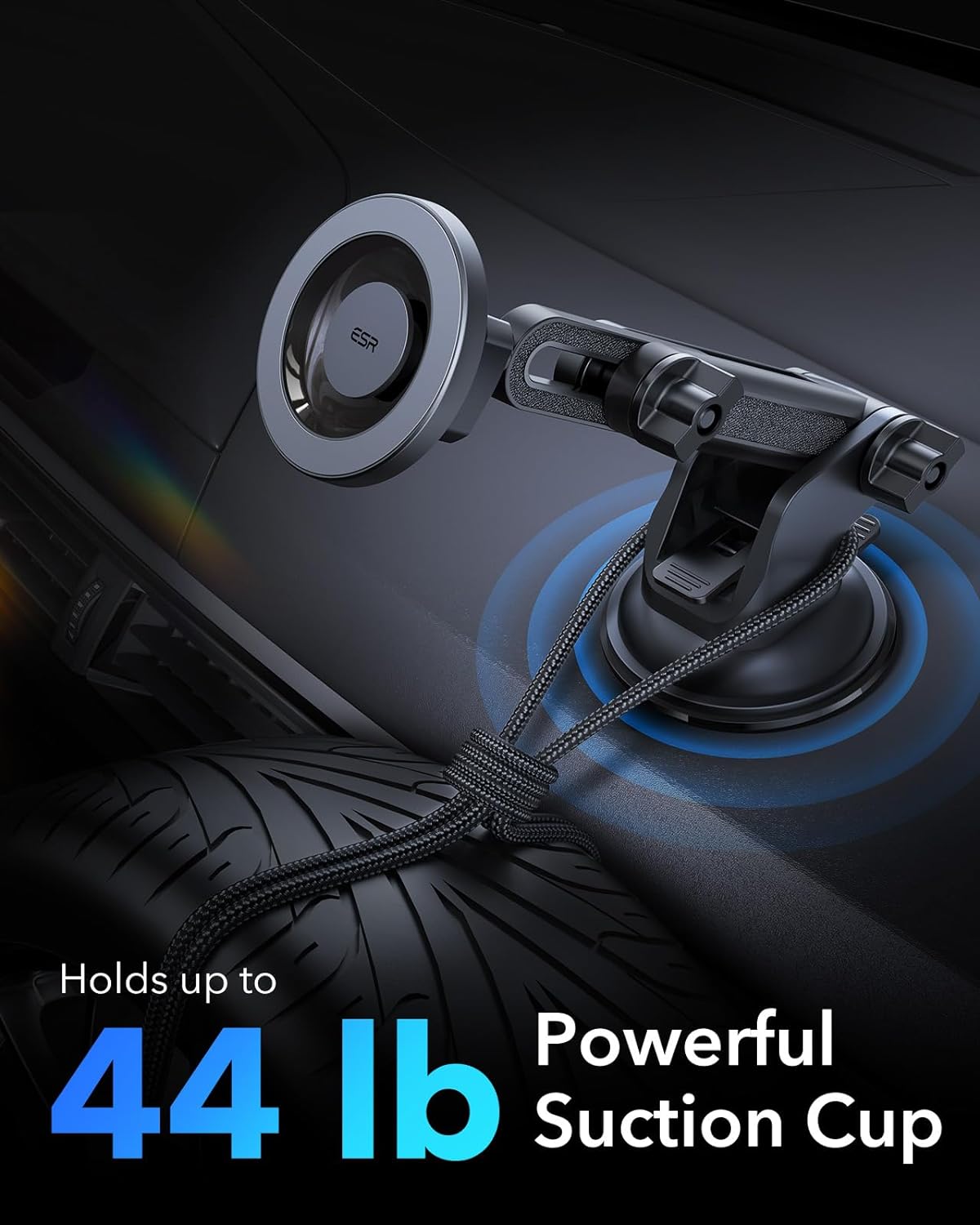 ESR HaloLock Dashboard Phone Mount