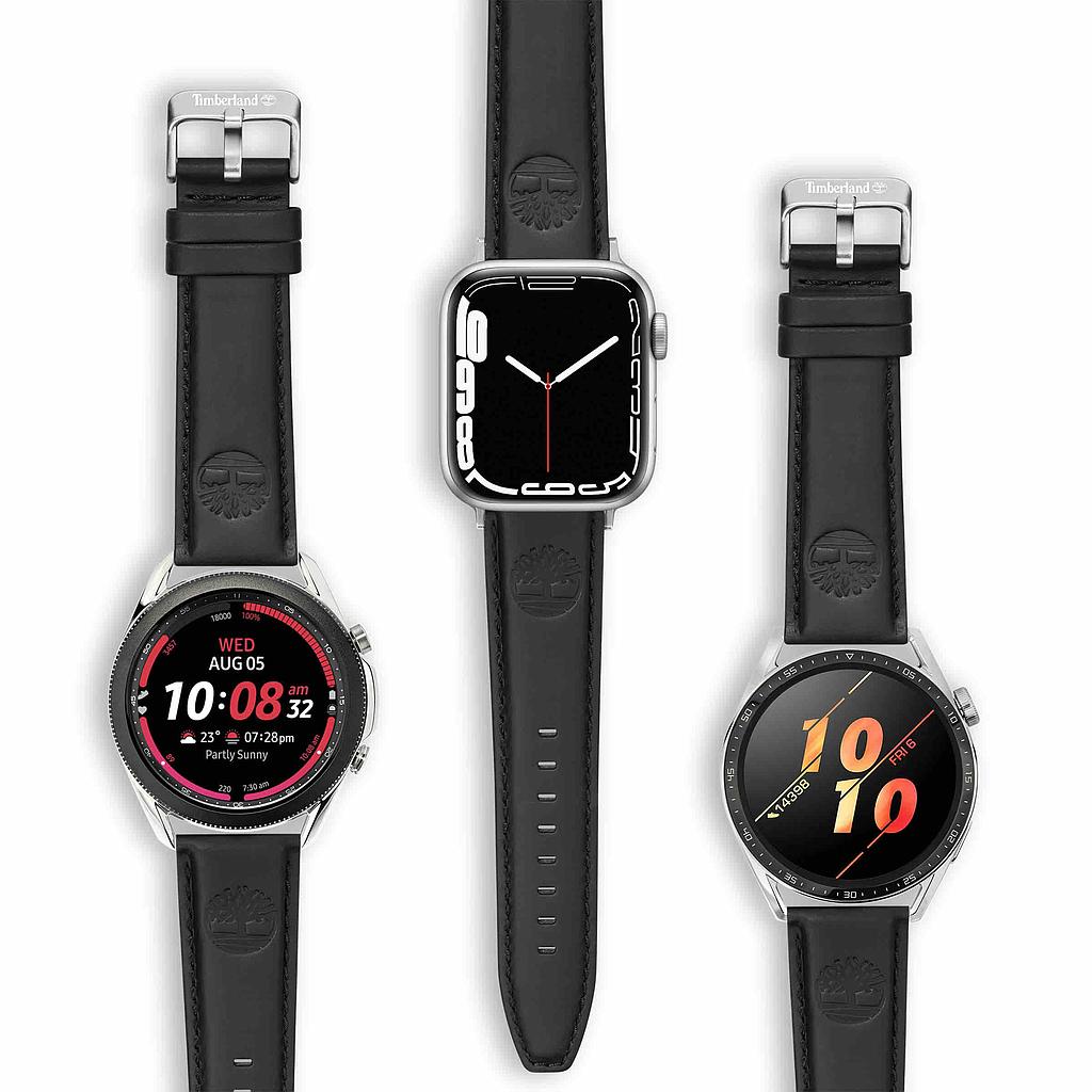 Timberland Lacandon Apple Watch Ultra/45/44/42mm, Smart Watch 22mm Leather Strap