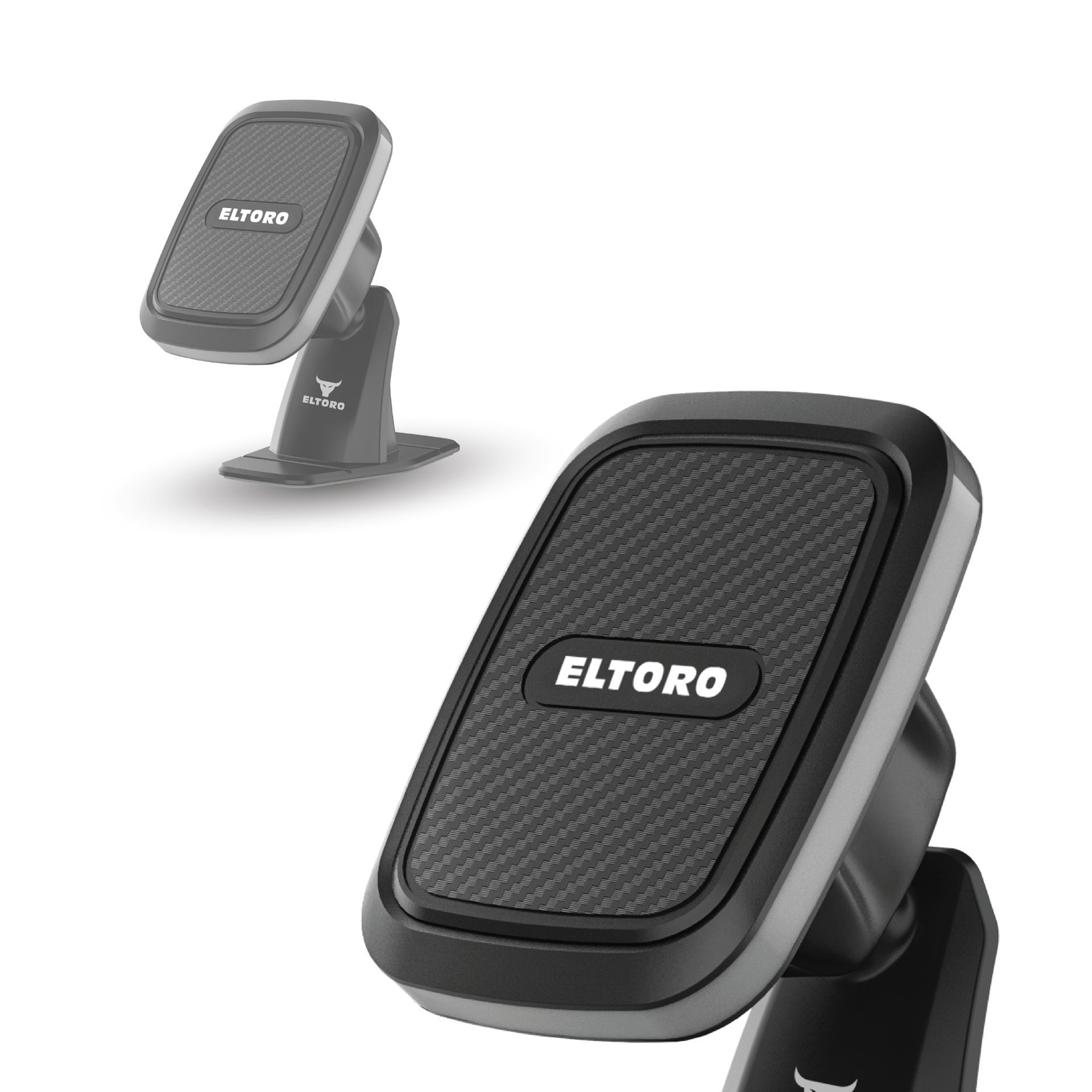 Eltoro Magnetic Dashboard Mount with MagSafe Phone Holder - Black