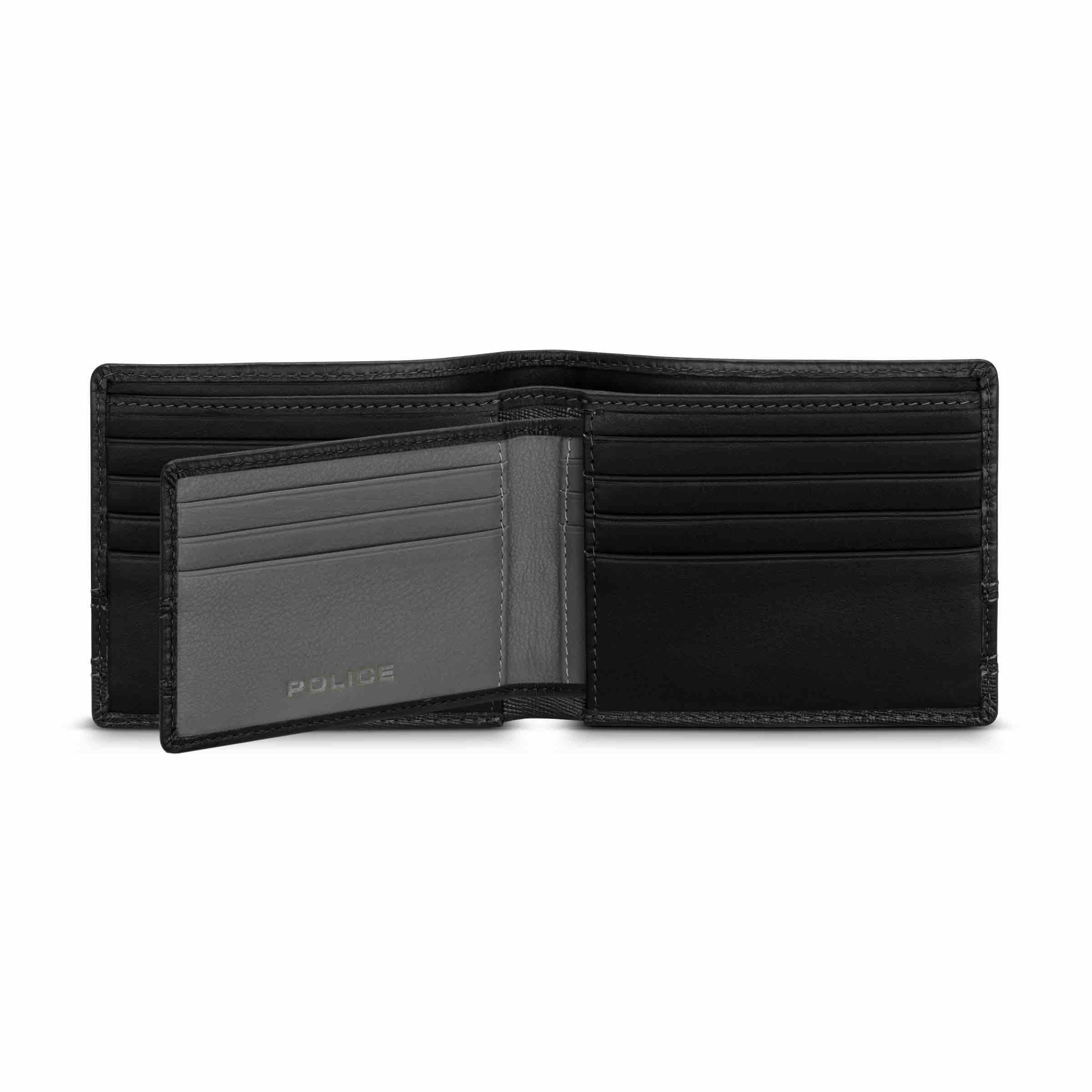 Police Enzo Mens Leather w/ Addon Card Holder