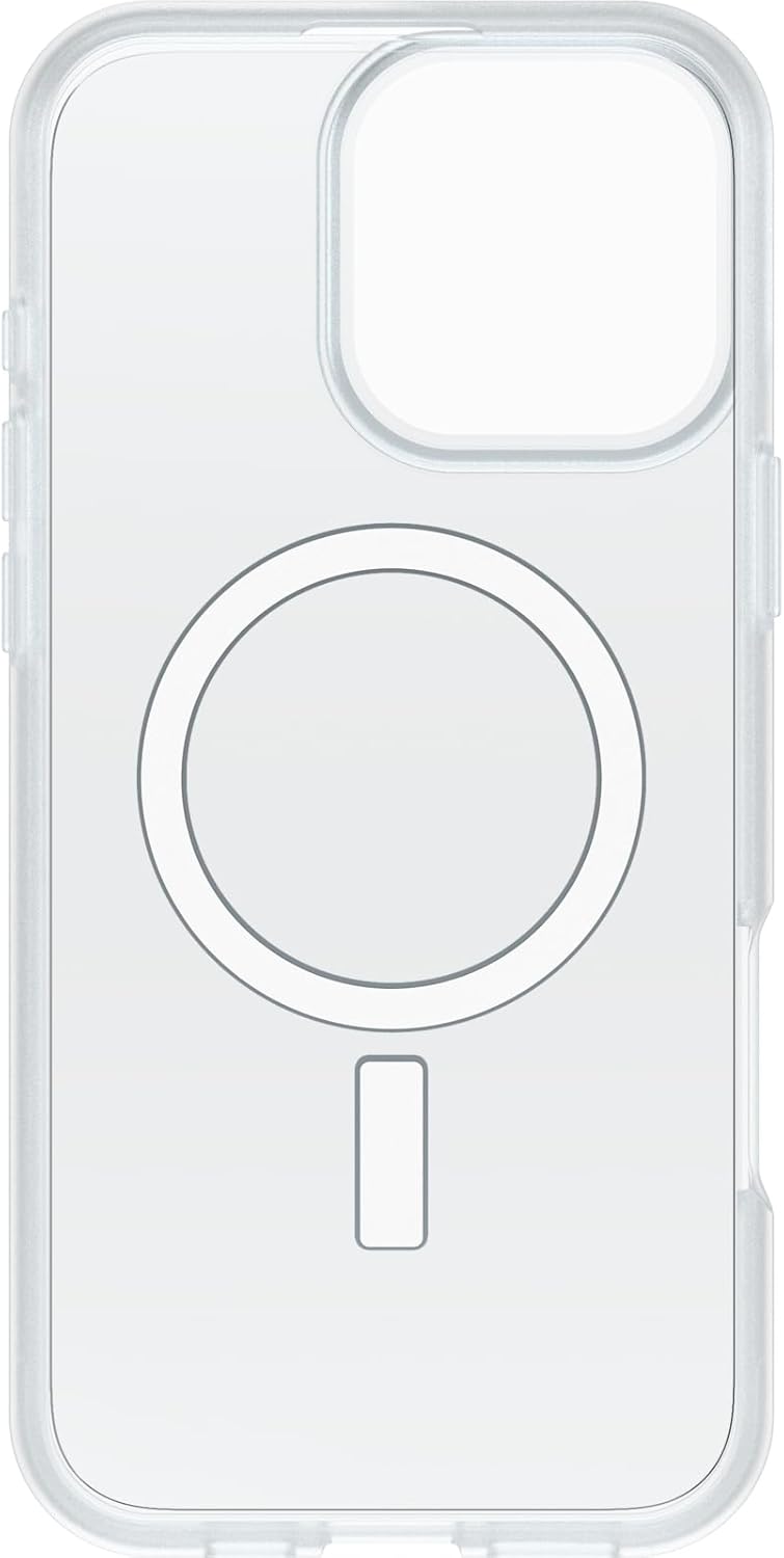 OtterBox iPhone 16 Pro Max React MagSafe Case + Glass Clear