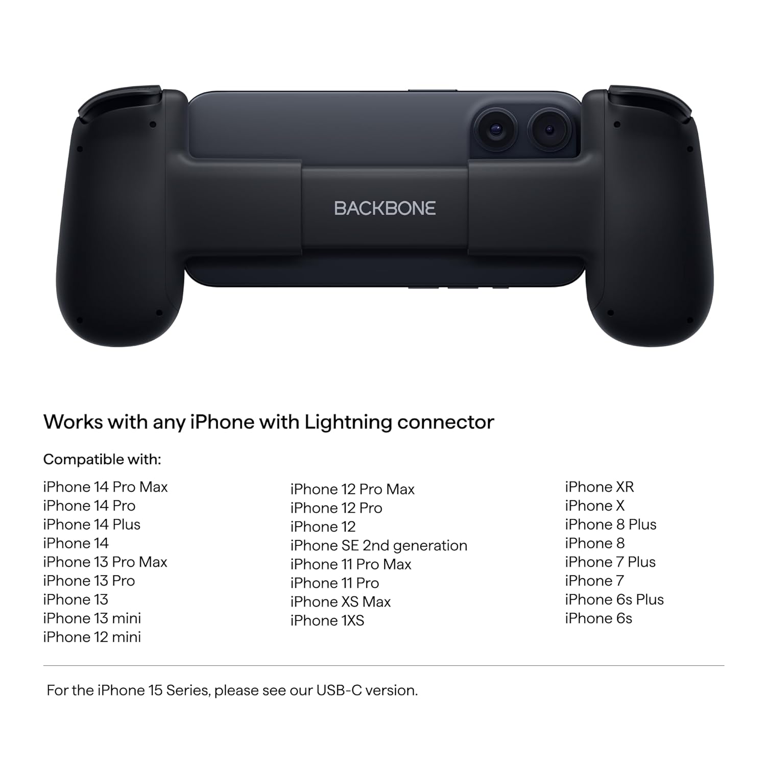 BackBone Gaming Controller for iPhone (Lightning)