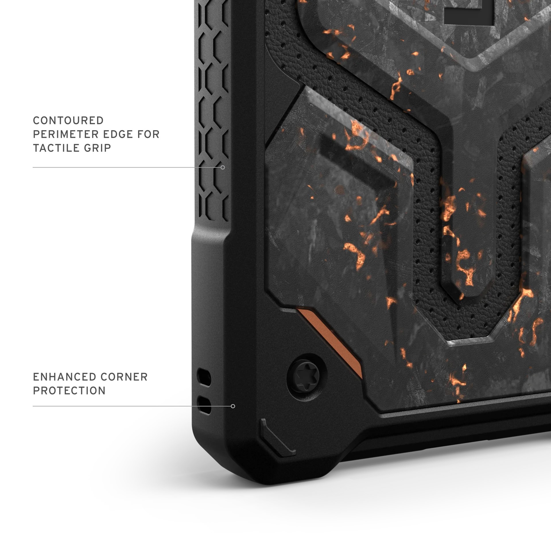 UAG Galaxy S25 Ultra Monarch Pro Forged Carbon Fiber w/Copper Case