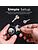 KeySmart AirTag Keychain Key Holder, Compatible with Apple AirTag - Key Organizer Keychains