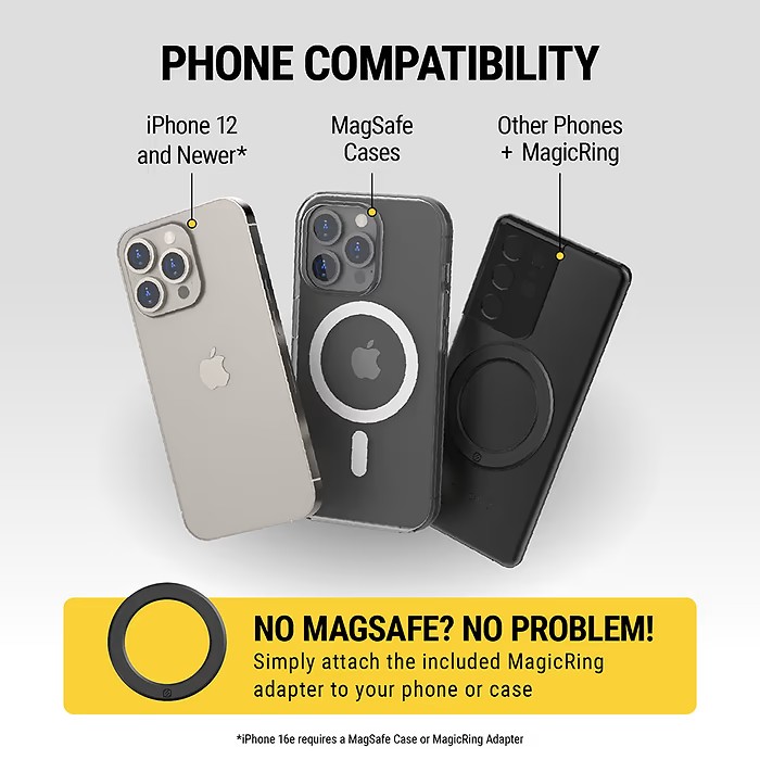 Scosche Magic Mount™ Magsafe 5-IN-1 Magnetic Phone Mount