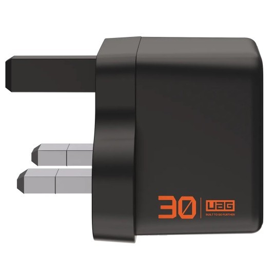 UAG Wall Charger  SRGE 30W 2Port UK Black
