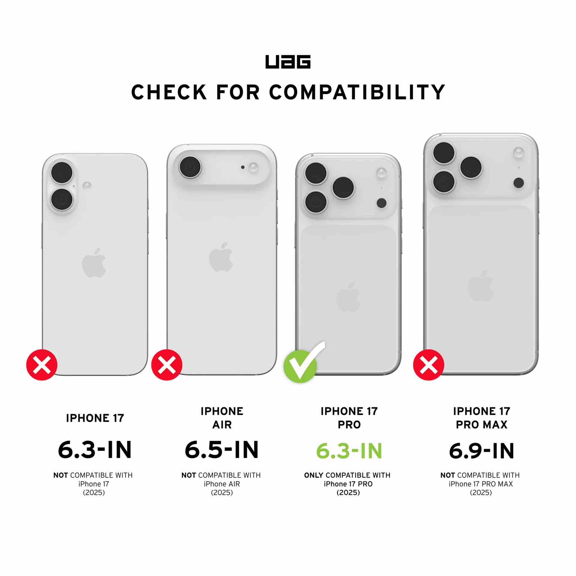 UAG iPhone 17 Pro Plyo Magsafe Case