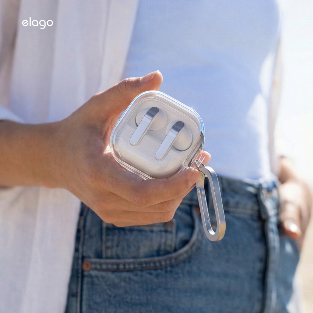 Elago Galaxy Buds 4 / 4 Pro Clear Hang Case
