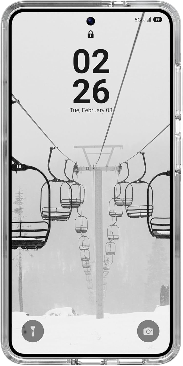 UAG Samsung Galaxy S26 Scout Clear w/Magnet Ice/White Case