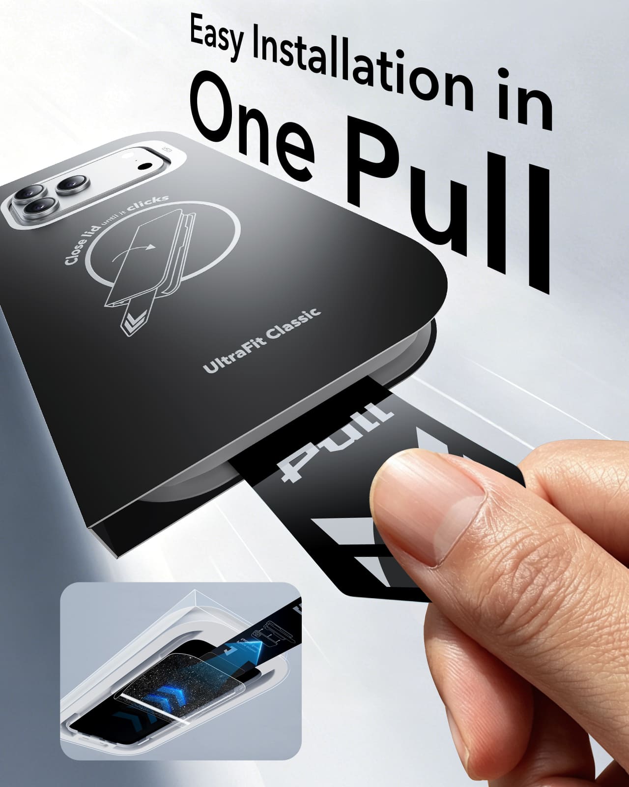 ESR Screen Protector (UltraFit Tray) iPhone 18 Pro Max, 1 Pack