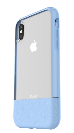 OtterBox Statement Slim Case iPhone X/Xs  Light Wash + Alpha Glass 