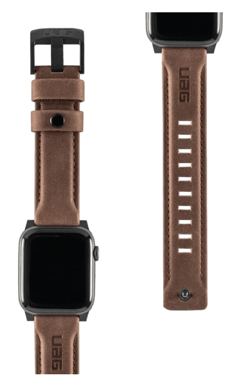 UAG Apple Watch 40"/38" Leather Strap- Brown