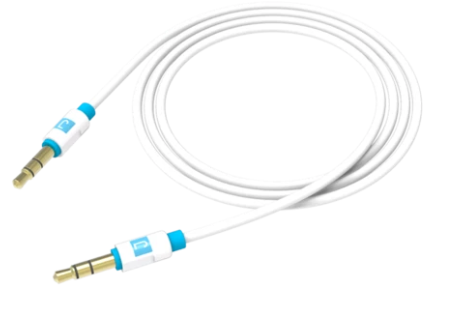 Juku 3.5mm Audio Auxillary Cable 1.5M - White