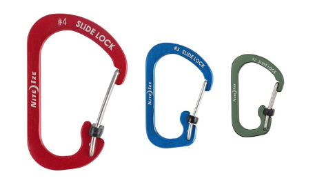 SlideLock® Carabiner Aluminum #2 - Blue