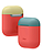 Elago AirPods Duo Case / Body-Italian Rose / Top-Coral Blue, Yellow