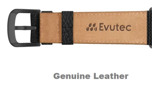 Evutec Apple Watch Band 42mm Northill - Blue/Saddle