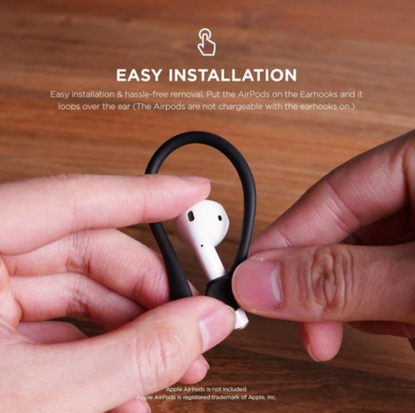 Elago Airpods EarHook - Black