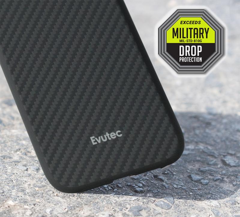 Evutec iPhone 11 Pro AER with Afix + Mount - Karbon 