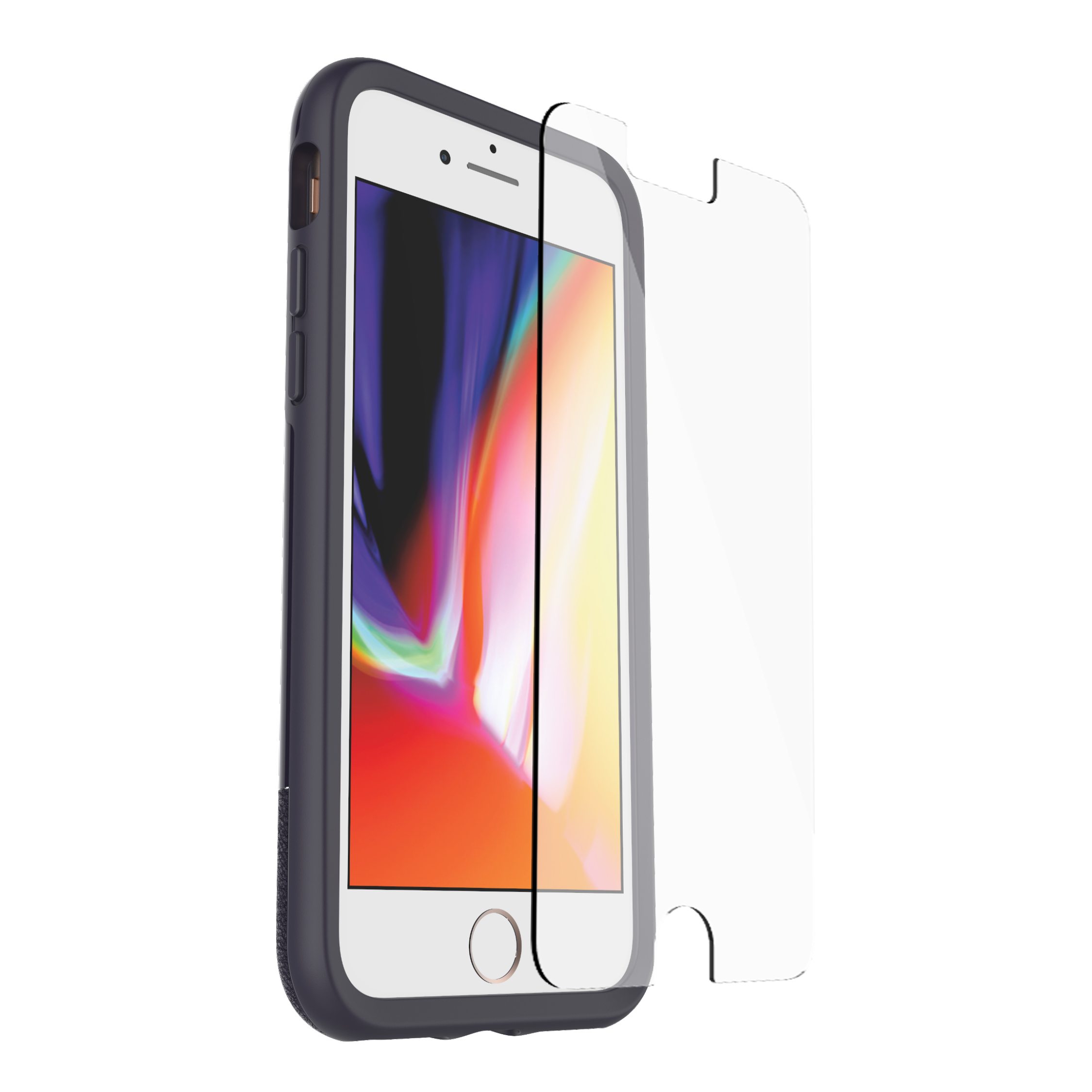 OtterBox iPhone SE/8/7 Statement Slim Case + Alpha Glass Vortek