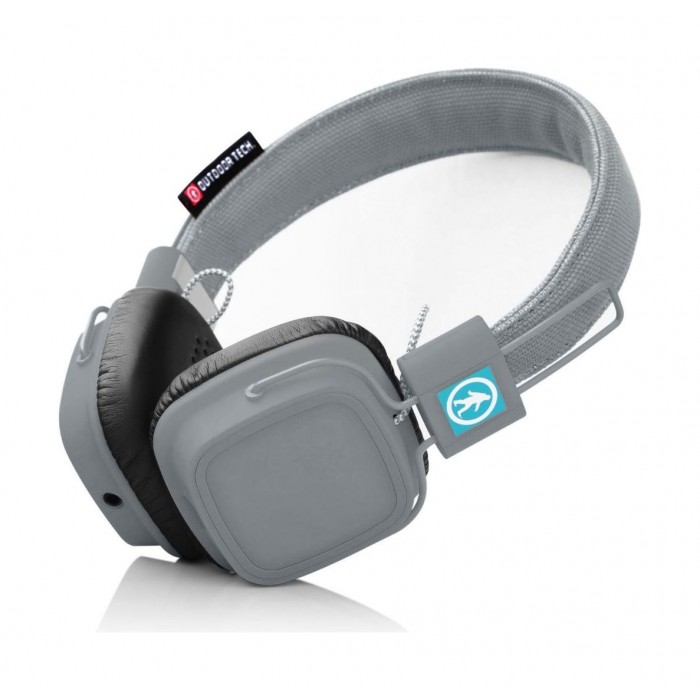 Outdoor Tech Privates Wireless Bluetooth Headphones with Touch Control - Grey