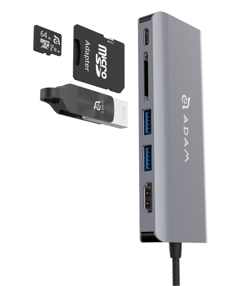 Adam Casa Hub A01 USB-C 3.1 6 port Hub