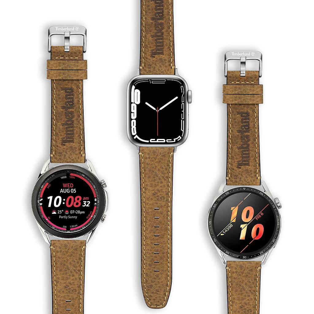 Timberland Barnesbrook Apple Watch 38/40/41mm, Smart Watch 20mm Leather Strap