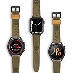 Timberland Daintree Apple Watch Ultra/45/44/42mm, Smart Watch 22mm Leather Strap