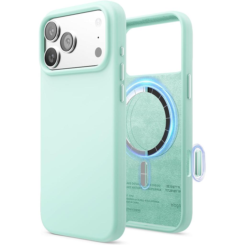 Elago iPhone 18 Pro Max/17 Pro Max Magnetic Silicone Case (Camera Control Key Included)