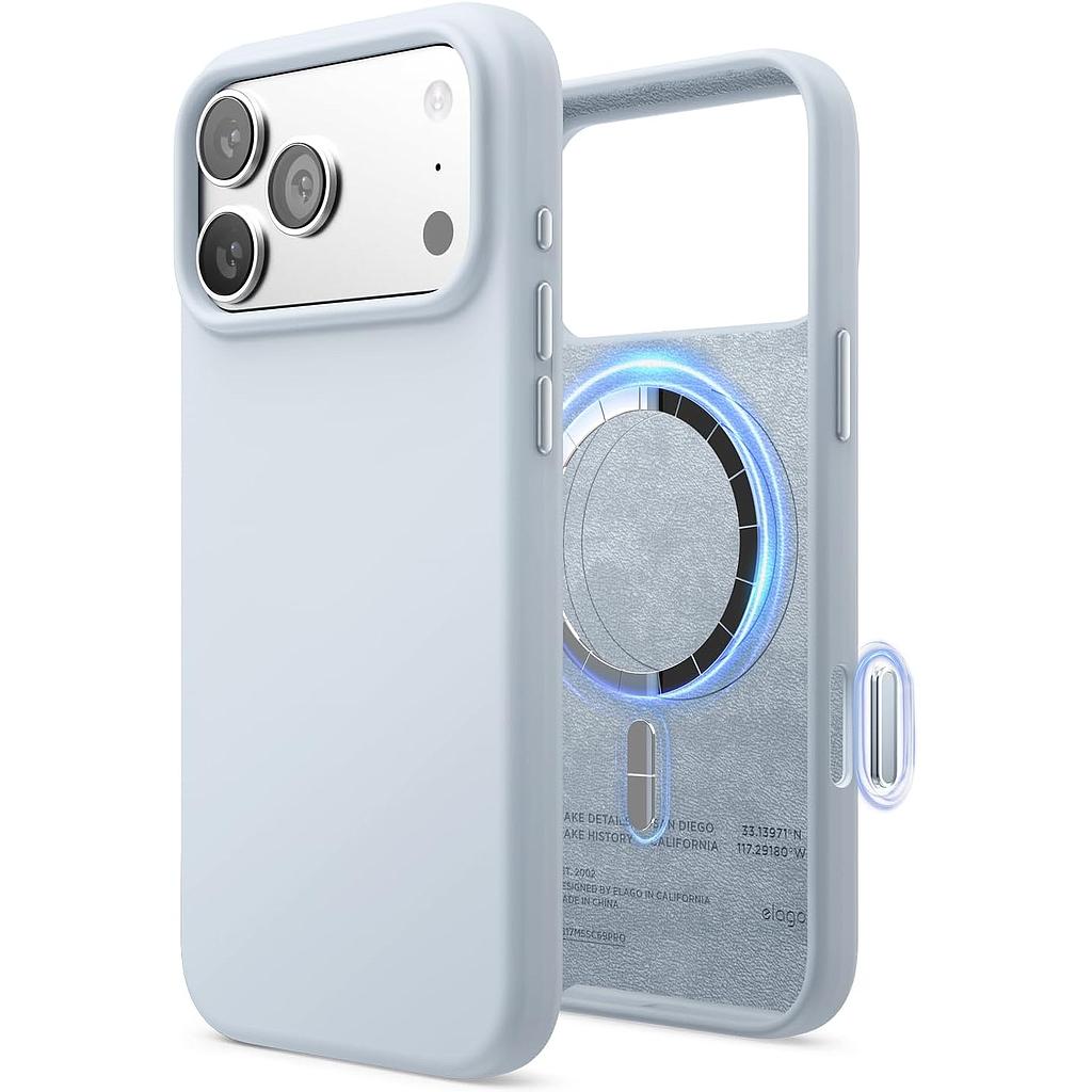 Elago iPhone 18 Pro Max/17 Pro Max Magnetic Silicone Case (Camera Control Key Included)