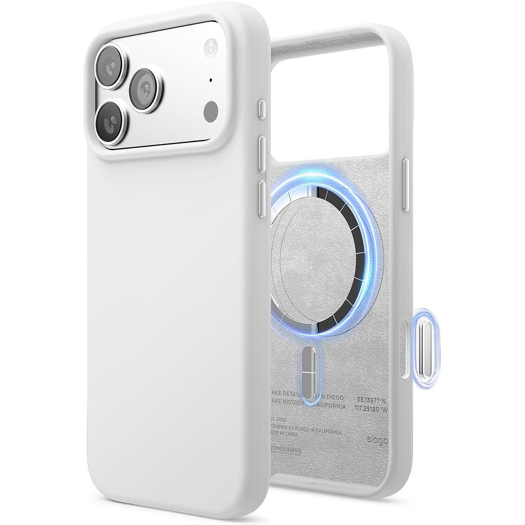 Elago iPhone 18 Pro Max/17 Pro Max Magnetic Silicone Case (Camera Control Key Included)
