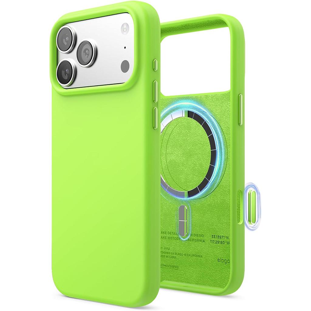Elago iPhone 18 Pro Max/17 Pro Max Magnetic Silicone Case (Camera Control Key Included)