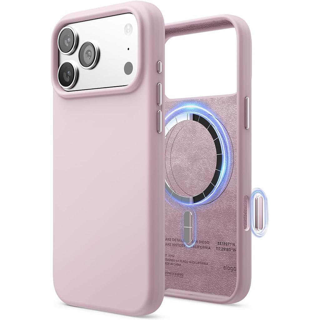 Elago iPhone 18 Pro Max/17 Pro Max Magnetic Silicone Case (Camera Control Key Included)