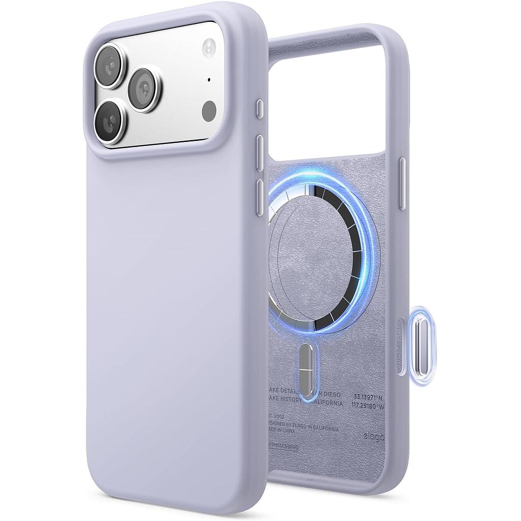 Elago iPhone 18 Pro Max/17 Pro Max Magnetic Silicone Case (Camera Control Key Included)