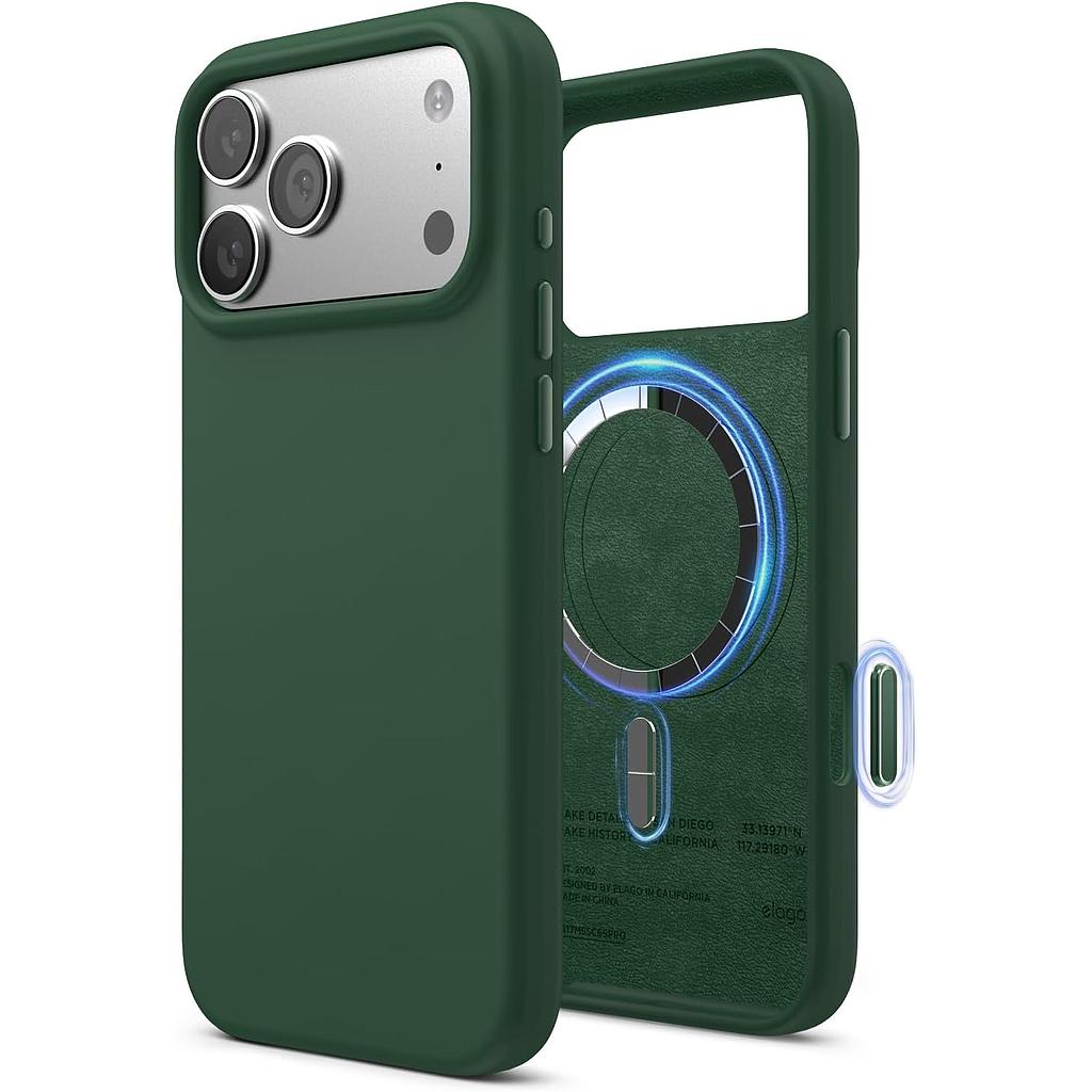 Elago iPhone 18 Pro Max/17 Pro Max Magnetic Silicone Case (Camera Control Key Included)